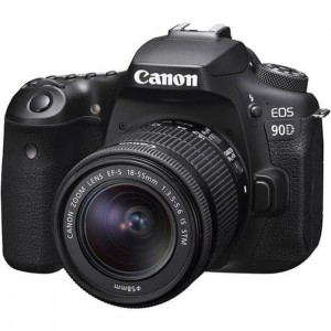 Canon Digital EOS 90D w/ lens 18-55mm IS STM